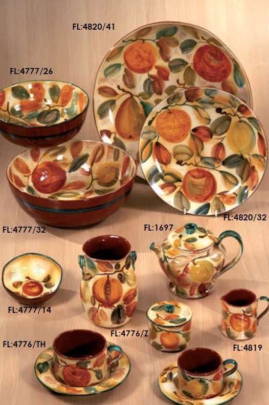Ceramiche 29 Modigliani_frutta laccata_2