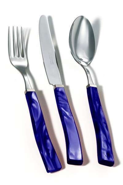 Cuterly flatware 23 via-veneto-blu-tavola