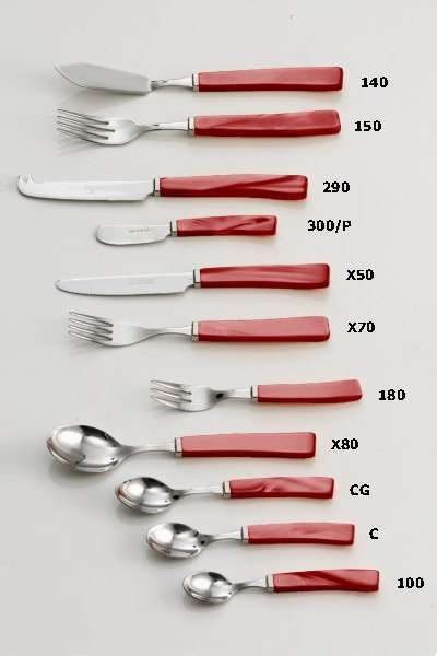 Cuterly flatware 18 via-veneto-portata-rosso_2