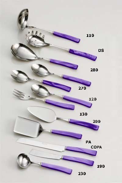 Cuterly flatware 10 via-veneto-portata-viola_1