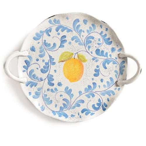 Home 83 Modigliani - Amalfi cake tray w/handles