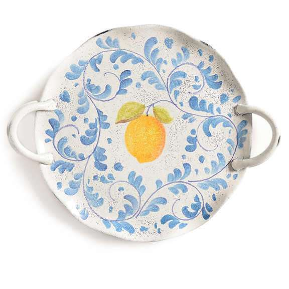 AM17-T cake tray w/handles Modigliani - Amalfi cake tray w/handles