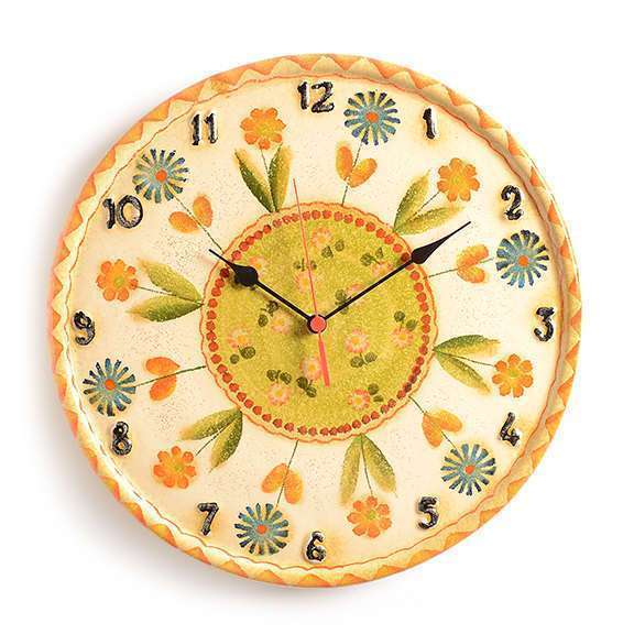 FE801-V È Sempre Festa - green wall clock