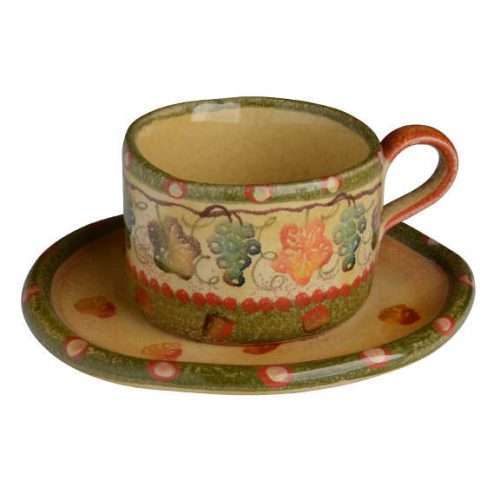 Modigliani - Terre di Chianti tea cup with saucer