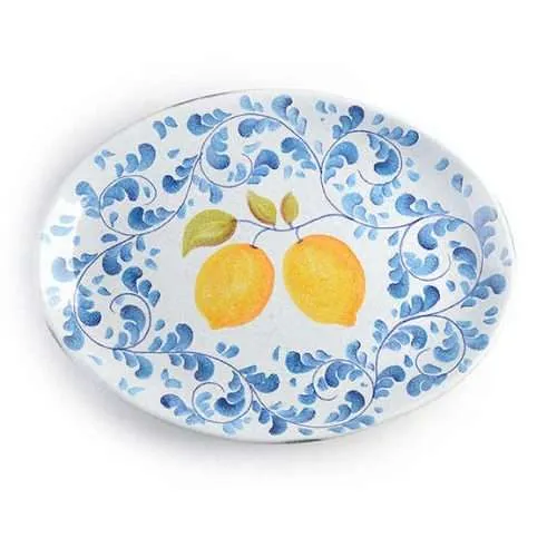 Modigliani Amalfi - oval plate