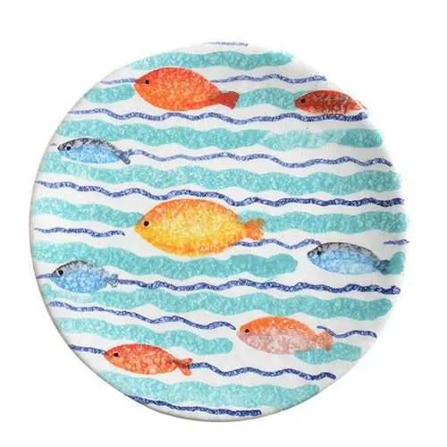 Modigliani - Portovenere saucer cm16 waves