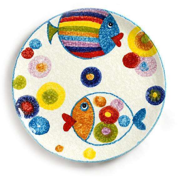 POP7039LR Modigliani POP Fish – Dinner Plate
