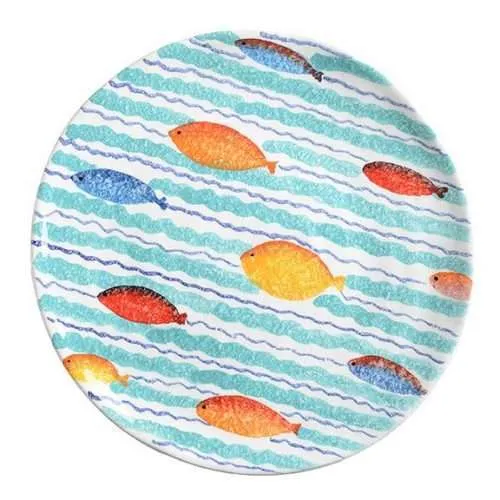 Modigliani - Portovenere dinner plate waves