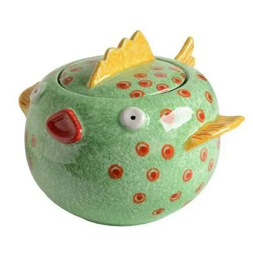 Modigliani - Portovenere Puffer fish with large lid