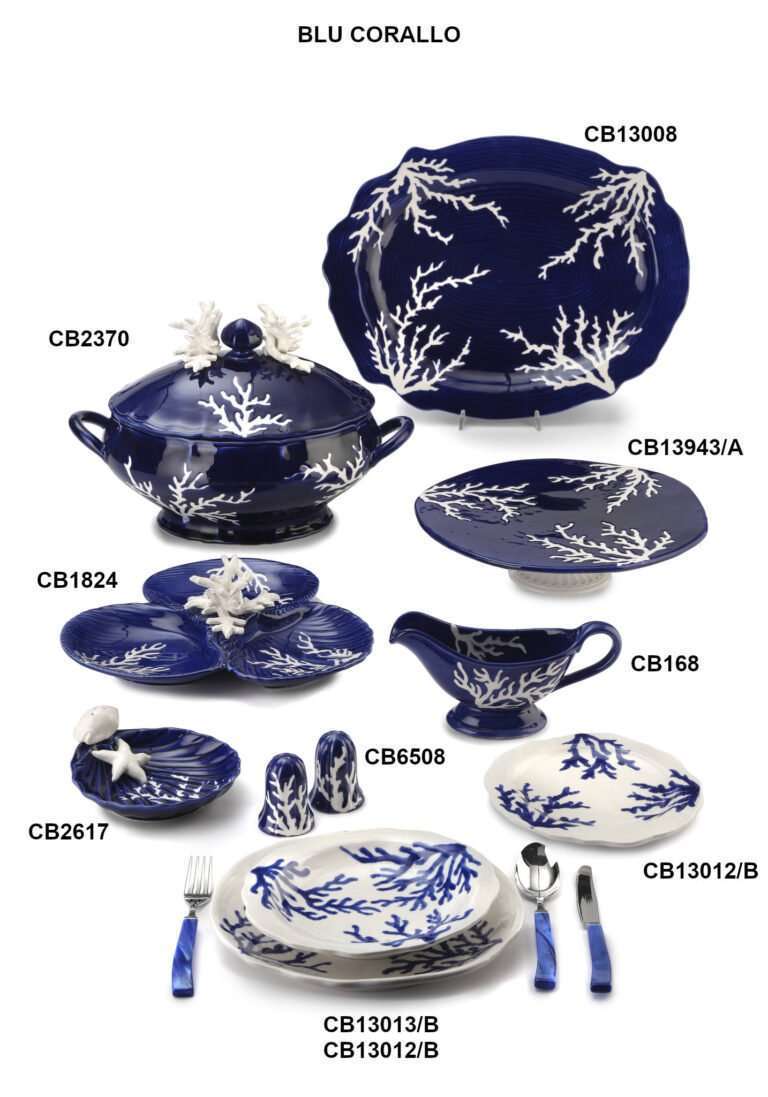 Ceramiche 11 blu corallo 2 con codici